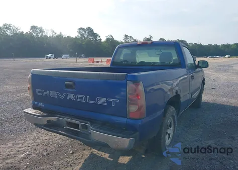 2004 Chevrolet Silverado 1500 из США, поврежденный, VIN 1GCEC14X44Z282736